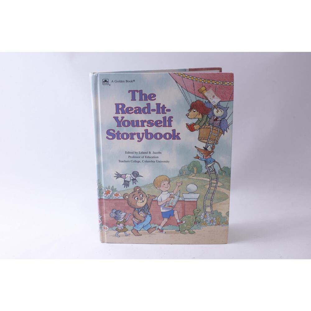 The Read-It-Yourself Storybook, Leland B Jacobs, Picture Book, 1992, Golden